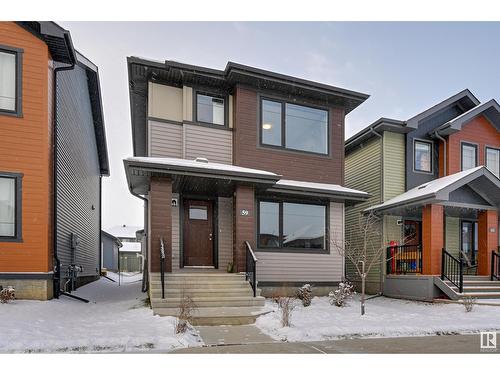 59 Tilia Pl, Spruce Grove, AB - Outdoor With Facade