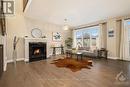 274 Huntsville Drive, Ottawa, ON  - Indoor Photo Showing Living Room With Fireplace 