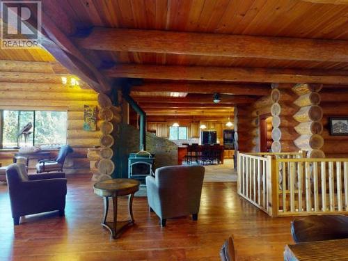 1984 Marble Bay Road, Texada Island, BC - Indoor Photo Showing Living Room With Fireplace