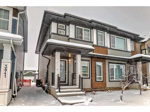 3843 Chrustawka Place Pl Sw, Edmonton, AB - Outdoor With Facade