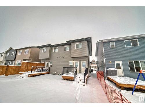 3843 Chrustawka Place Pl Sw, Edmonton, AB - Outdoor With Deck Patio Veranda With Exterior