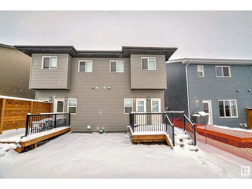 3843 Chrustawka Place Pl Sw, Edmonton, AB - Outdoor With Deck Patio Veranda With Exterior