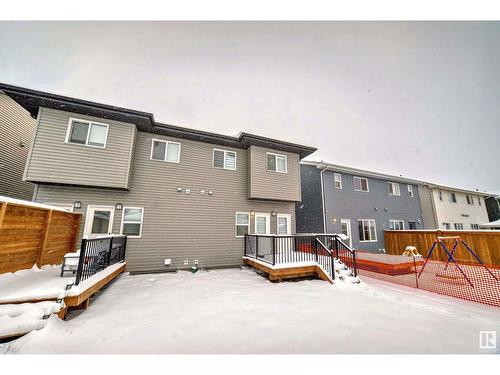 3843 Chrustawka Place Pl Sw, Edmonton, AB - Outdoor With Deck Patio Veranda With Exterior