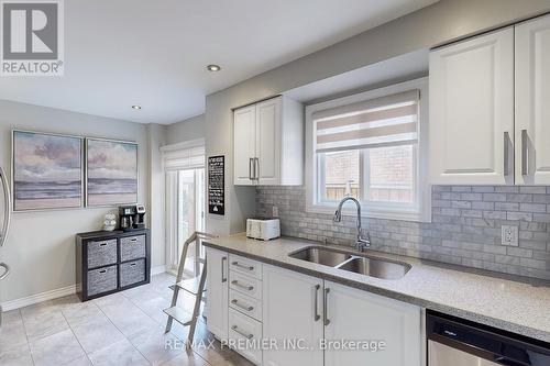 16 Jameson Crescent, Brampton, ON - Indoor Photo Showing Kitchen With Double Sink