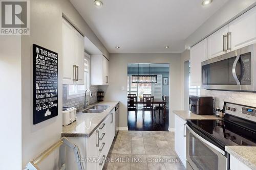 16 Jameson Crescent, Brampton, ON - Indoor Photo Showing Kitchen With Double Sink