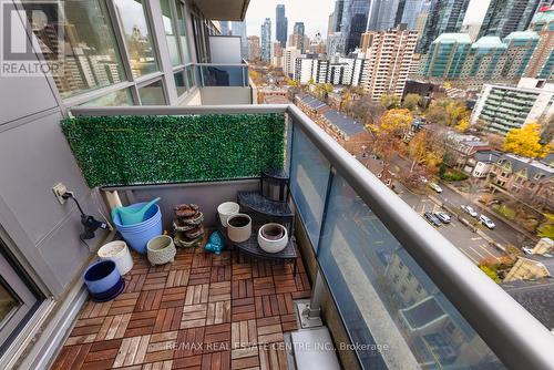 1301 - 500 Sherbourne Street, Toronto, ON - Outdoor With Balcony