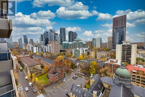 1301 - 500 Sherbourne Street, Toronto, ON - Outdoor With Balcony With View