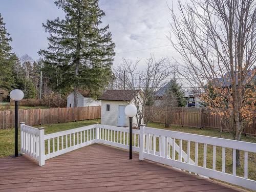 Exterior - 1180 159E Rue, Saint-Georges, QC - Outdoor With Deck Patio Veranda