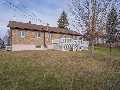 Back facade - 1180 159E Rue, Saint-Georges, QC - Outdoor With Deck Patio Veranda With Exterior