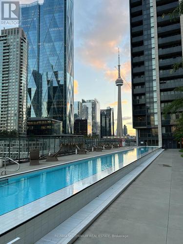 3405 - 1 The Esplanade N, Toronto, ON - Outdoor With In Ground Pool