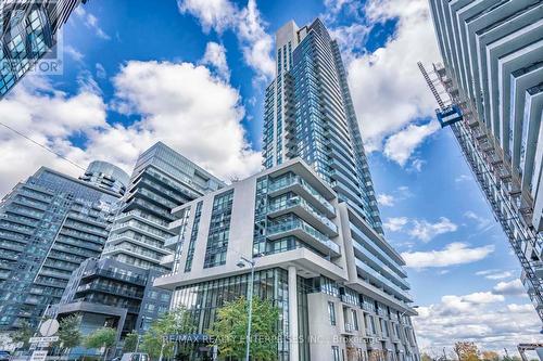 3101 - 59 Annie Craig Drive, Toronto, ON - Outdoor With Balcony With Facade