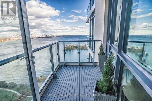 3101 - 59 Annie Craig Drive, Toronto, ON - Outdoor With Body Of Water With Balcony With View