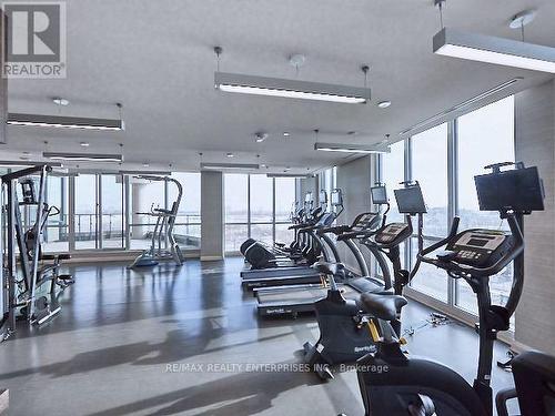 3101 - 59 Annie Craig Drive, Toronto, ON - Indoor Photo Showing Gym Room