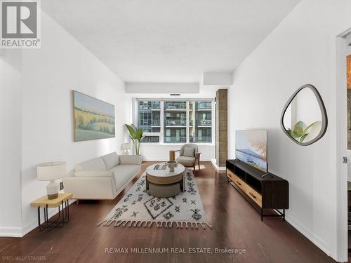 1404 - 55 East Liberty Street, Toronto, ON - Indoor Photo Showing Living Room