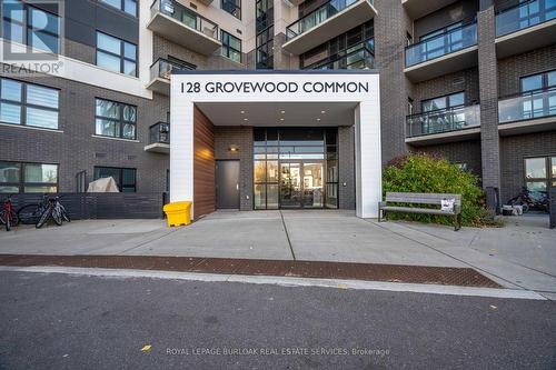 513 - 128 Grovewood Common, Oakville, ON - Outdoor With Balcony