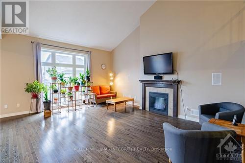 236 Gracewood Crescent, Ottawa, ON - Indoor Photo Showing Living Room With Fireplace