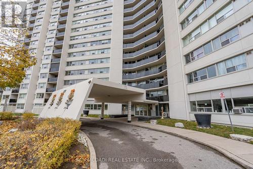 1712 - 530 Lolita Gardens, Mississauga, ON - Outdoor With Balcony With Facade