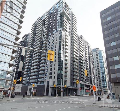 601 - 180 George Street, Ottawa, ON - Outdoor With Balcony With Facade