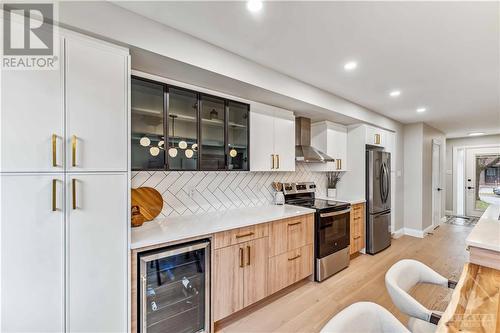 New stainless steel appliances. - 62 Erin Crescent, Ottawa, ON - Indoor Photo Showing Kitchen