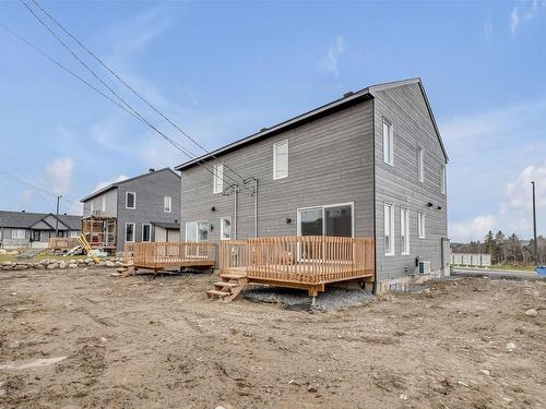 Backyard - 1193 Rue Du Calicot, Québec (La Haute-Saint-Charles), QC - Outdoor With Deck Patio Veranda With Exterior