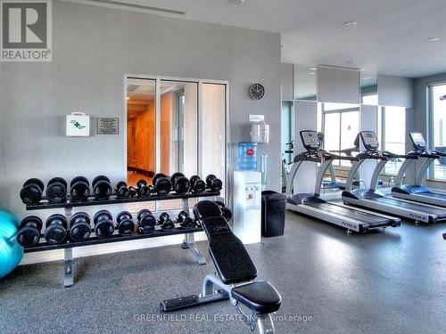 709 W - 565 Wilson Avenue, Toronto, ON - Indoor Photo Showing Gym Room