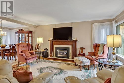 1365 Dobbin Avenue, Peterborough (Monaghan), ON - Indoor Photo Showing Living Room With Fireplace