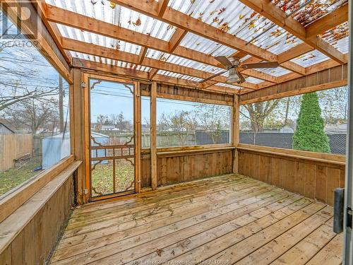 1608 Central, Windsor, ON - Outdoor With Deck Patio Veranda With Exterior