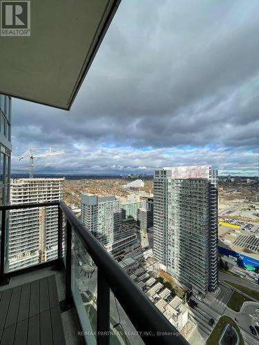 3509 - 95 Mcmahon Drive, Toronto, ON - Outdoor With Balcony With View