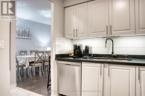 103 - 1000 The Esplanade Street N, Pickering (Town Centre), ON - Indoor Photo Showing Kitchen With Double Sink