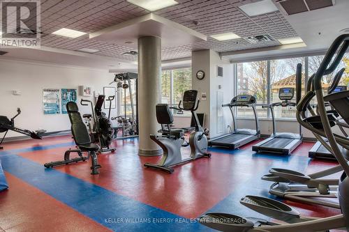 103 - 1000 The Esplanade Street N, Pickering (Town Centre), ON - Indoor Photo Showing Gym Room