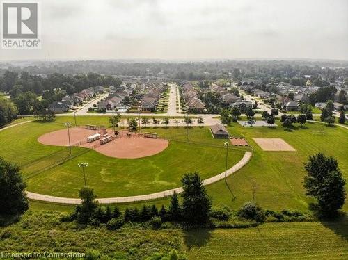 Drone / aerial view - 539 Briarwood Avenue, Listowel, ON - Outdoor With View