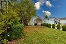 View of front of property featuring a front lawn and a garage - 539 Briarwood Avenue, Listowel, ON  - Outdoor 