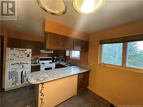 17 Colette Street, Charlo, NB - Indoor Photo Showing Kitchen With Double Sink