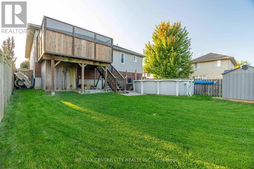 98 Laura Lane, Strathroy-Caradoc (Ne), ON - Outdoor With Above Ground Pool With Backyard With Exterior