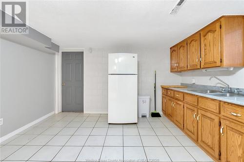 1279 Tourangeau, Windsor, ON - Indoor Photo Showing Kitchen With Double Sink