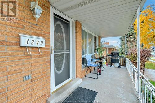 1279 Tourangeau, Windsor, ON - Outdoor With Deck Patio Veranda With Exterior