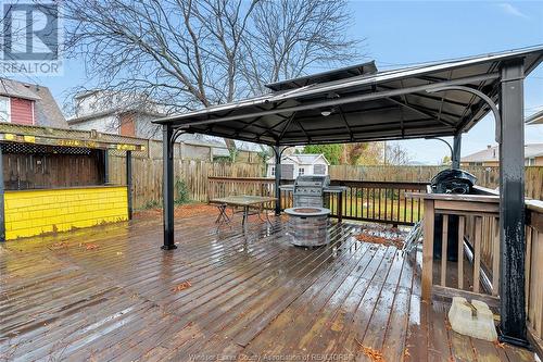 1279 Tourangeau, Windsor, ON - Outdoor With Deck Patio Veranda