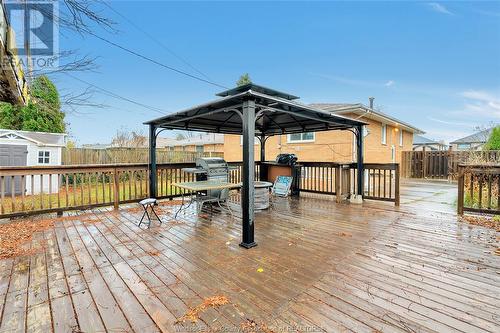 1279 Tourangeau, Windsor, ON - Outdoor With Deck Patio Veranda With Exterior