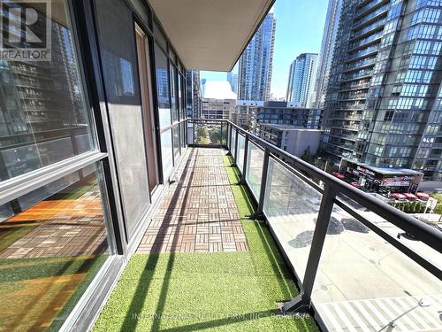 703 - 8 Telegram Mews, Toronto, ON - Outdoor With Balcony With Exterior