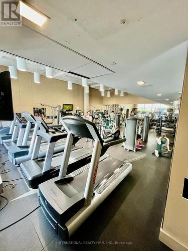 703 - 8 Telegram Mews, Toronto, ON - Indoor Photo Showing Gym Room