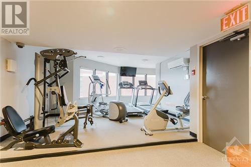 556 Laurier Avenue W Unit#906, Ottawa, ON - Indoor Photo Showing Gym Room