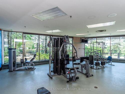 303-85 Skymark Dr, Toronto, ON - Indoor Photo Showing Gym Room