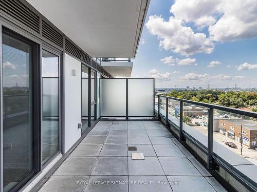 703-1195 The Queensway Ave, Toronto, ON - Outdoor With Balcony With View With Exterior