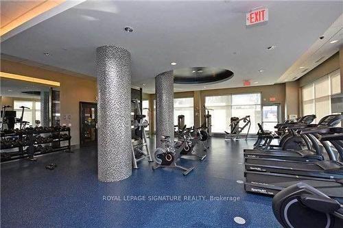 1113-55 Speers Rd, Oakville, ON - Indoor Photo Showing Gym Room