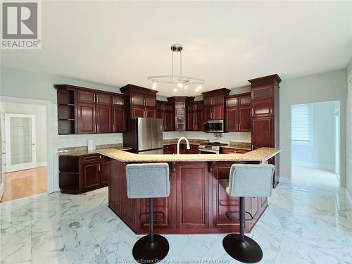 21 Laurentia Drive, Tilbury, ON - Indoor Photo Showing Kitchen With Upgraded Kitchen