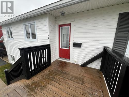 29 Lindbergh Crescent, Mount Pearl, NL - Outdoor With Deck Patio Veranda With Exterior