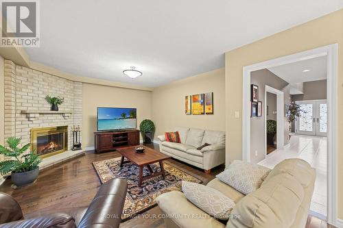 150 Westmount Boulevard, Vaughan, ON - Indoor Photo Showing Living Room With Fireplace