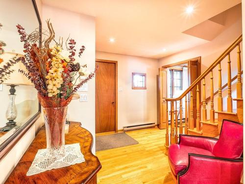 Salon - 3265 Rue Bel-Air, Sherbrooke (Les Nations), QC - Indoor Photo Showing Living Room With Fireplace