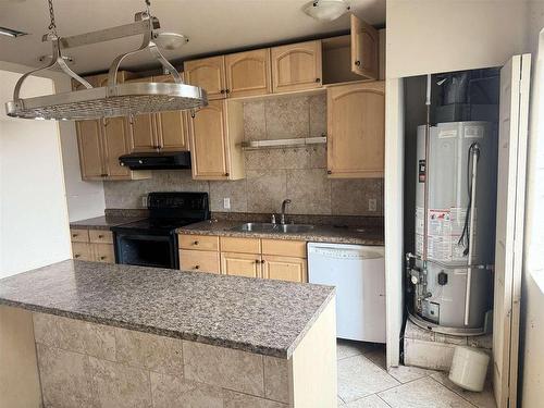 406 Fifth Avenue, Thunder Bay, ON - Indoor Photo Showing Kitchen With Double Sink