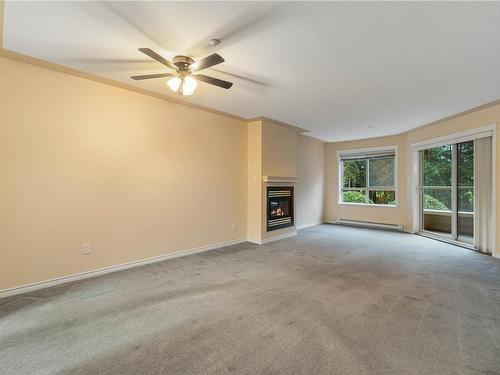 205-6738 Dickinson Rd, Nanaimo, BC - Indoor With Fireplace